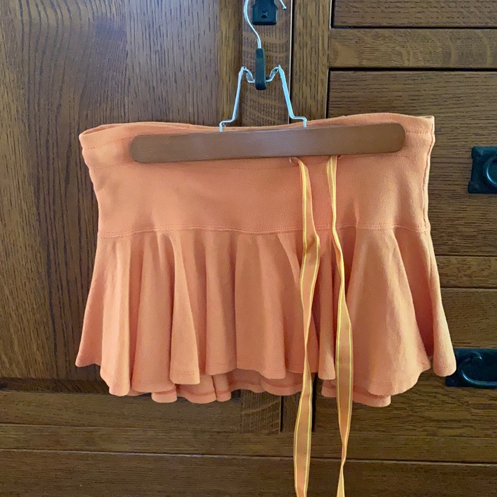 Cotton mini Abercrombie & Fitch skirt